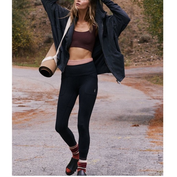 NWT FP MOVEMENT All Your Love Hoodie in Black Size: Small - Picture 6 of 6